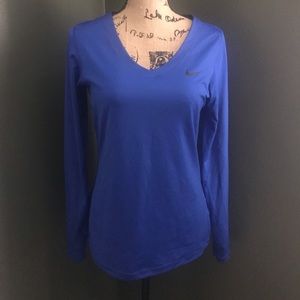 Blue long sleeve shirt